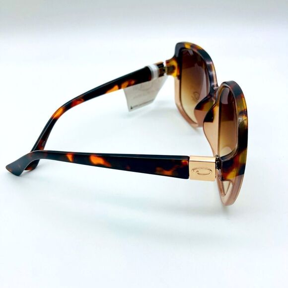 NWT Oscar de la Renta 1341 220 UV Protection Tortoise Sunglasses display picture 1